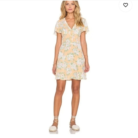 Privacy Please Amsterdam In Flora Mini Dress Floral Print Size Small - Picture 1 of 12
